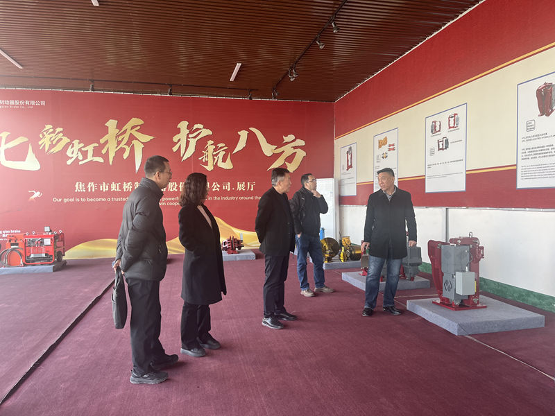 河南工業大學機電工程學院到我司考察交流